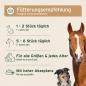 Preview: Größenvergleich der AniForte Bio Kokos-Sticks für kleine und große Tiere