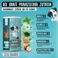 Preview: Nahaufnahme des kaltgepressten Zahnpflege-Granulats auf Süßkartoffelbasis