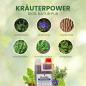 Preview: Zusammensetzung aus Teufelskralle Weidenrinde und Ginkgoblatt ohne Zucker EWALIA Bewegungssaft