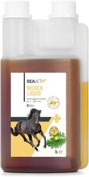 Reavet Nieren Liquid für Pferde  1L  Natürliche Unterstützung für die Nierenfunktion