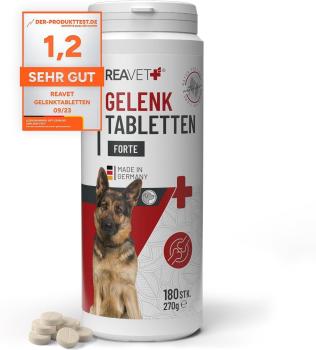 Reavet Gelenktabletten Forte TESTURTEIL SEHR GUT 09/23