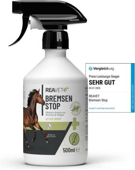 ReaVET Bremsen Stop Spray - Fliegenspray für Pferde und Ponys