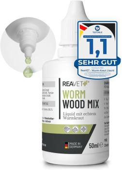 ReaVet Wormwood Mix Liquid: Gesunde Verdauung und starkes Immunsystem für Ihr Haustier