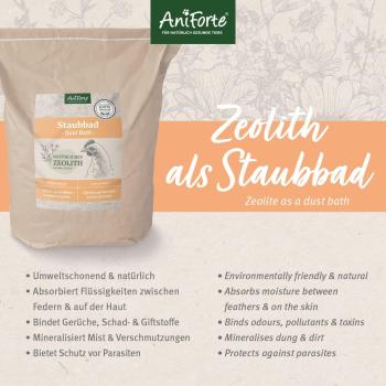 Aniforte Staubbad - Natürlicher Schutz