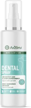 AniForte Denta Clean & Care Dentalspray 100ml Flasche auf weißem Hintergrund