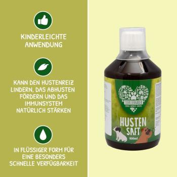 Preview: Freies Durchatmen mit Tierliebhaber: Wohltuender Hustensaft für deinen Hund 500ml