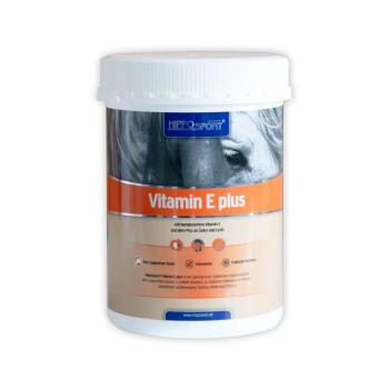 HIPPOSPORT Vitamin E Plus für Pferde 750g oder 2 KG – Getreidefreie Pellets für Muskeln & Zellschutz
