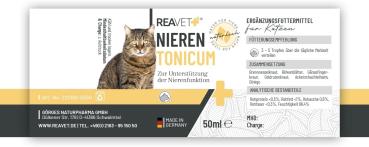 Preview: Pflanzliches Tonicum für Katzen – stärkt Nieren & Harnwege
