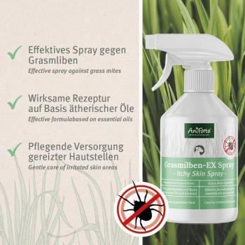 Aniforte Grasmilben-EX Spray Milben Spray Hund