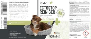 Preview: ReaVET EctoStop Reiniger 500 ml – Umgebungsspray gegen Milben, Flöhe & Parasiten