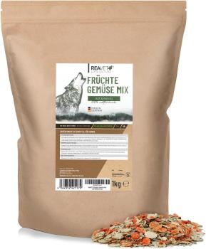 ReaVet Früchte Gemüse Mix 1kg - Natürliche Ergänzungsnahrung für Hunde