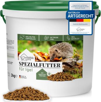 Wildlife Home Spezialfutter für Igel – Premium Ernährung für unsere stacheligen Freunde