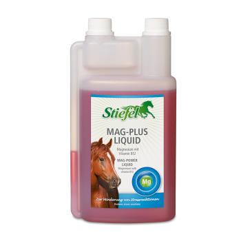 STIEFEL Mag Plus Liquid | Hochverfügbares Magnesium & Vitamin B12 für Pferde - 1 Liter