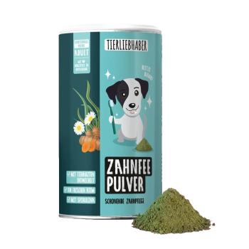 IERLIEBHABER Zahnfee Pulver 200g Dose für Hunde zur pflanzlichen Zahnpflege