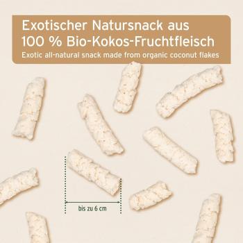 Preview: 100 Prozent Bio Kokos-Sticks ohne Zusätze Getreidefrei und Zuckerfrei