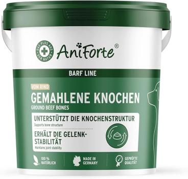 Aniforte BARF-Line gemahlene Knochen für Hunde & Katzen