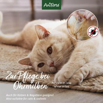 AniForte® Ohrmilbenöl für Hunde, Katzen & Nagetiere