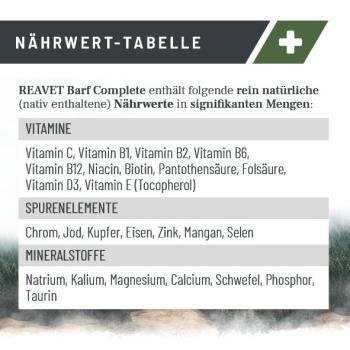 Reavet Barf Complete 100g für Katzen