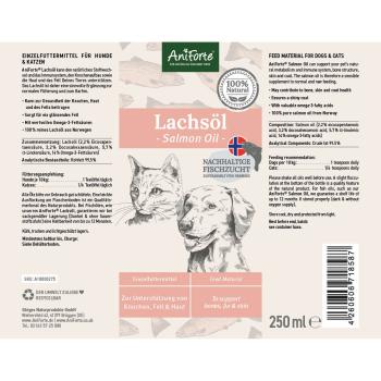 Aniforte Set Beweglichkeit & Vitalität in  Lachsöl + Agility Vet 370g