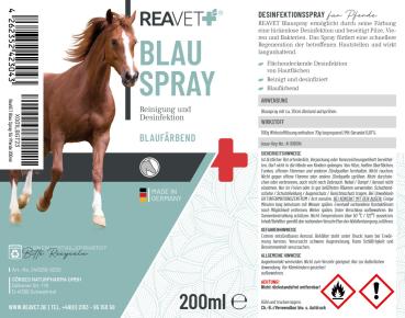 Reavet Blauspray für Pferde 200ml