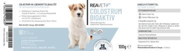 Reavet Colostrum Bioaktiv für Hunde & Katzen - unterstützt das Immunsystem