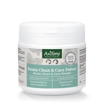 Aniforte Zahnsteinentferner für Hunde & Katzen: AniForte Denta Clean & Care Pulver
