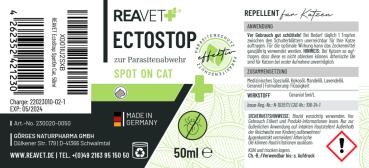 ReaVET EctoStop SpotOn Cat 50ml