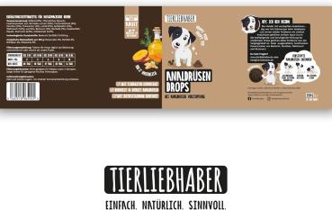 Ein vitaler und glücklicher Hund ohne Juckreiz am After dank Tierliebhaber Analdrüsen Drops.