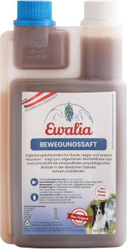 EWALIA Bewegungssaft für Hunde 500ml Flasche flüssige Kräuter für Gelenke und Sehnen