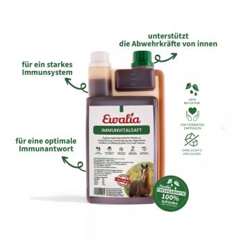 Ewalia Immunvitalsaft für Pferde 1L - Optimaler Schutz für Ihr Pferd