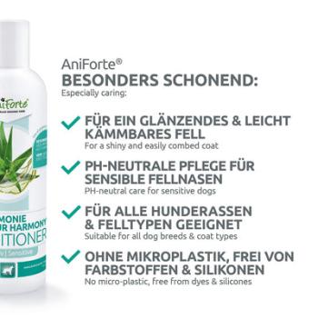 Aniforte Fellharmonie Conditioner Sensitiv für Hunde 200ml