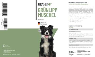 Reavet Grünlippmuschel Kapseln für Hunde