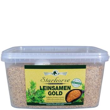 Starhorse Leinsamen Gold – Premium Leinsamen für Pferde 3500g