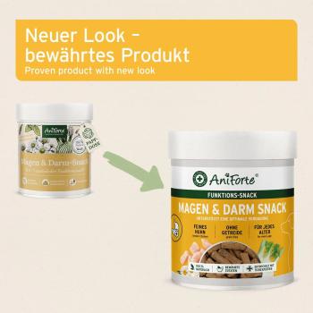 AniForte Magen & Darm-Snack für Hunde 300g