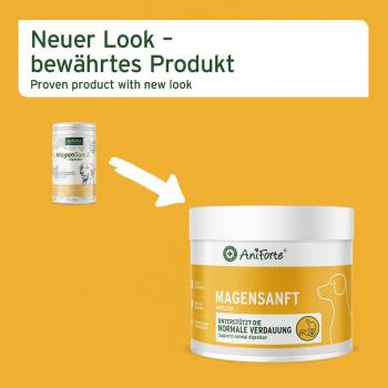 Aniforte MagenSanft®  500g für Hunde - gesunde Verdauung & Magen-Darmtätigkeit