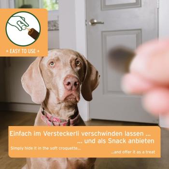 Preview: Stressfreie Medikamentengabe bei Hunden durch Akzeptanz-Snacks