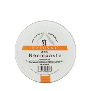 250ml Natusat Neempaste Niem-Salbe Hautpflege, Fliegenschutz mit Niemöl