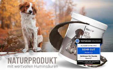 Reavet Heilmoor für Hunde - Unterstützt die Verdauung und das Immunsystem