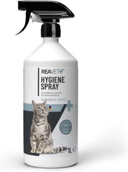 ReaVET Hygiene-Spray – Effektive Flächendesinfektion für Katzentoiletten und Umfeld