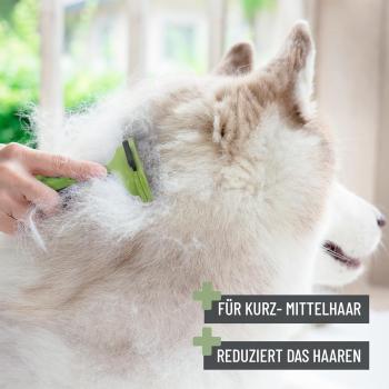 Preview: ReaVET Unterwollkamm für Hunde & Katzen - Effektive Unterwollbürste zur Fellpflege Grösse S,M,L