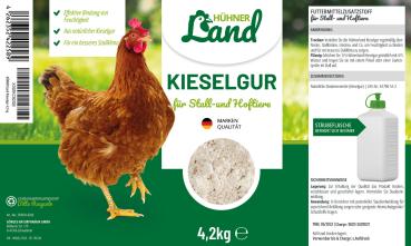 Hühnerland natürliche Kieselgur gegen Parasiten und rote Vogelmilbe 4,2kg