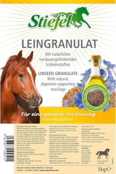 Stiefel Leingranulat 5kg – Natürlich & Verdauungsfördernd