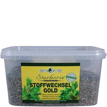 Starhorse Stoffwechsel Kräuter Pferd 1kg -  zur Entgiftung Leber, Fellwechsel,