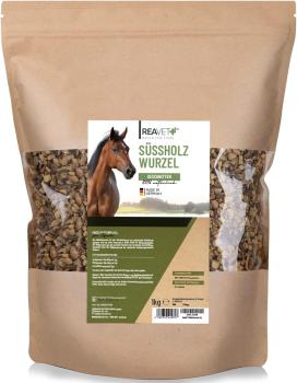 Reavet Süßholzwurzel geschnitten  für Pferde, Ponys 1kg