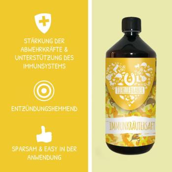 Immunkräutersaft für Pferde – Tierliebhaber | 1 L