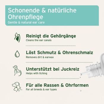 Preview: Natürlicher Kamillenextrakt zur Beruhigung bei Juckreiz im Tierohr)