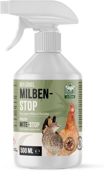 0,5L AniForte Milben-STOP Spray für Hühner und Geflügel gegen Milben und Parasiten