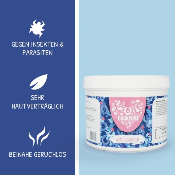 Tierliebhaber Parasitenschutz Gel 500ml Für Pferd und Mensch