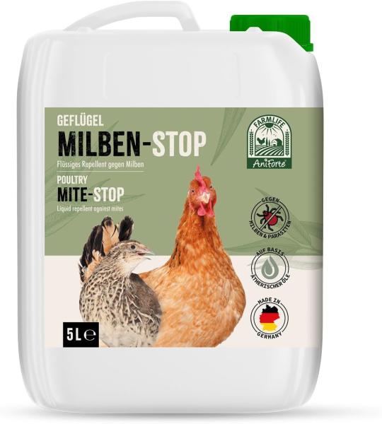 5L AniForte Milben-STOP Spray für Hühner und Geflügel gegen Milben und Parasiten