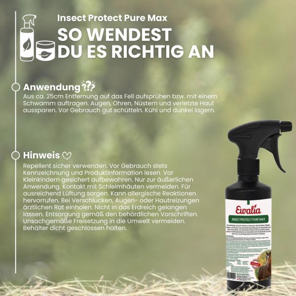 EWALIA InsectProtect Pure Max – Der hochwirksame Rundumschutz gegen Lästlinge